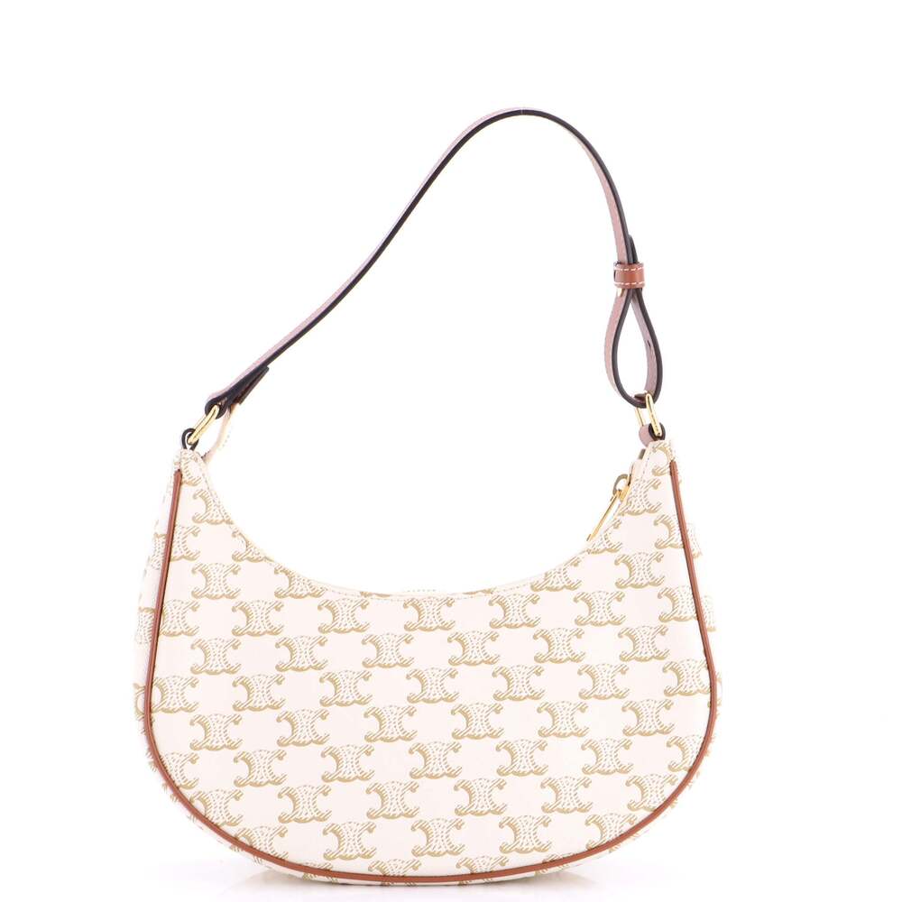 Celine Ava Bag Triomphe Coated Canvas #254043C15B - Picture 3 of 7